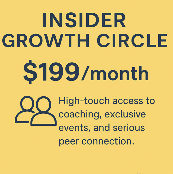 Your Growth Circle Membership